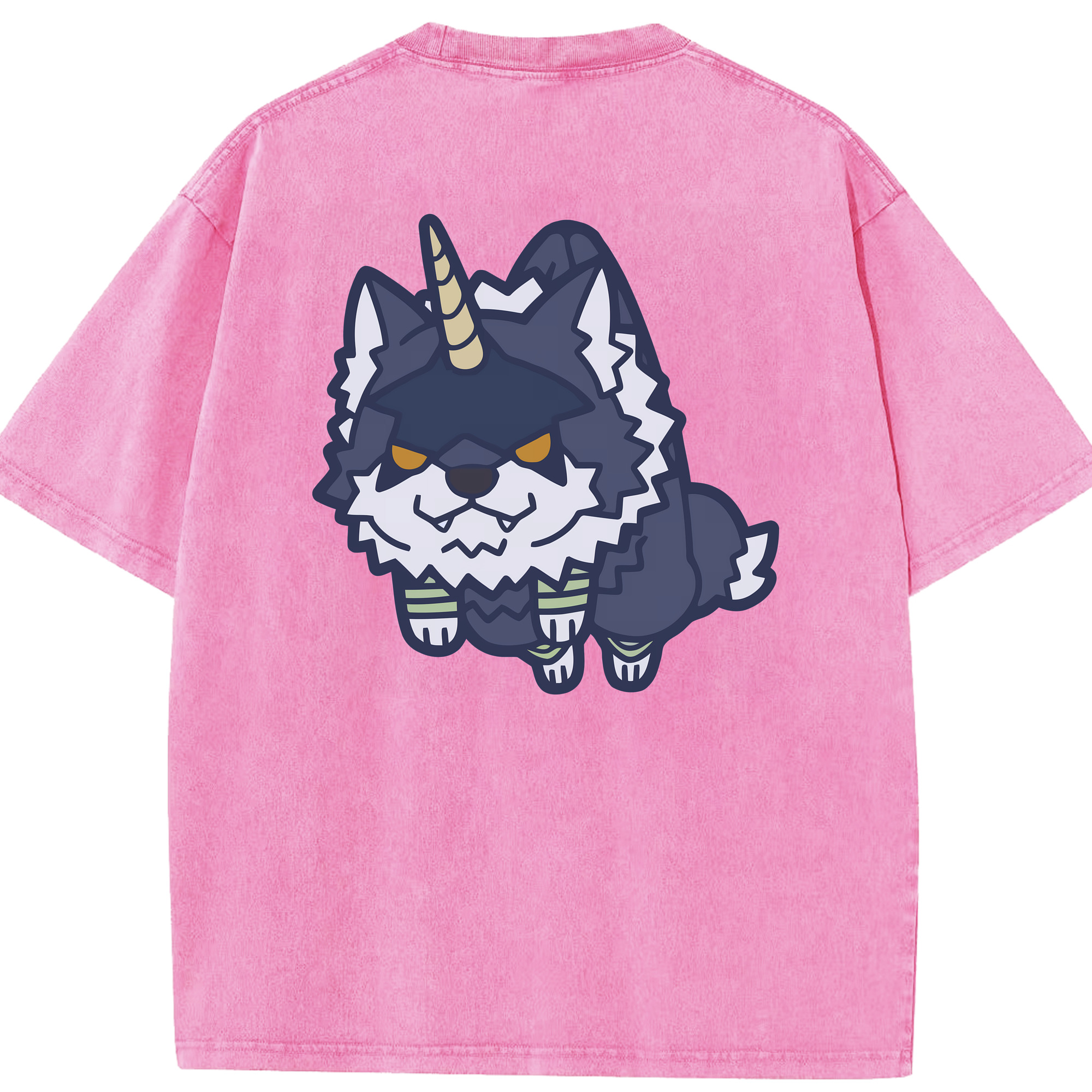 （画像用） 転スラ Regarding Reincarnated to Slime 綿100% ヴィンテージ風 半袖Tシャツ（背面プリント）